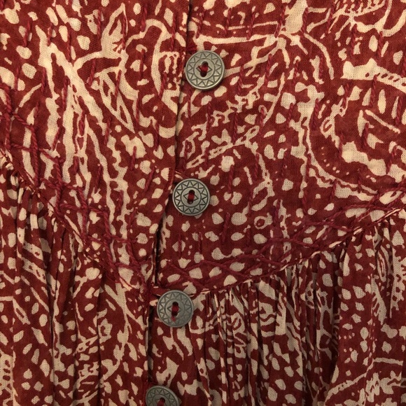 Cotton print top - Picture 2 of 3